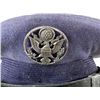 Image 2 : U.S.A.F. Military Hat Wool 7 1/4 Blue T-1 Bandcroft Cap