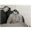 Image 2 : WWII NAZI PHOTO HITLER EXAMINING A MERCEDES SPORTS CAR