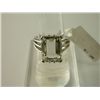 Image 1 : 26.50 CTW BLUE TOPAZ RING .925 STERLING SILVER
