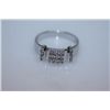 Image 1 : 15.9 CTW CZ RING .925 STERLING SILVER