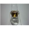 Image 1 : 33.50 CTW CITRINE RING .925 STERLING SILVER