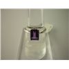 Image 1 : 13.25 CTW AMETHYST RING .925 STERLING SILVER