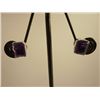 Image 1 : 15.50 CTW AMETHYST EARRING .925 STERLING SILVER