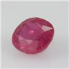 Image 2 : Natural Ruby Cushion Cut 9.5x10mm 1 pc per lot 5.2ctw