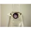 Image 1 : 15.50 CTW AMETHYST RING .925 STERLING SILVER