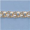 Image 2 : Genuine 7" 14k  Gold-Yellow 9.8mm Charm Bracelets 30g