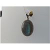 Image 1 : 22.25 CTW LABARODITE PENDANT .925 STERLING SILVER