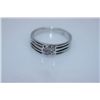 Image 1 : 16.7 CTW CZ RING .925 STERLING SILVER