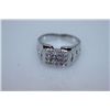 Image 1 : 19.1 CTW CZ RING .925 STERLING SILVER