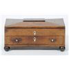 Image 1 : ET0523120054 Geirge III mahogany sarcophagus shaped wor