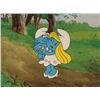 Image 2 : Orig Animation Baby Smurfs Cel Background Smurfette Art