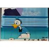 Image 1 : Animation Original Donald Duck Confused Cel Background