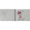 Image 1 : Animation Art Cel Drawing Original Trix Rabbit Bow Tie