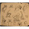 Image 2 : Dog Laundry Ugly Duckling Disney Animation Model Sheets