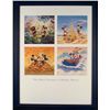 Image 1 : Many Seasons of Mickey Mouse Framed Disney Poster