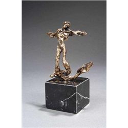 Dali Triton Aile Orig Bronze Sculpture -Clot Collection