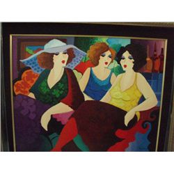 Patricia Govezenski Original Painting -Women, Framed