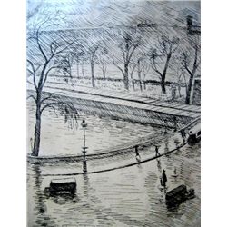 Marquet Posthumous Etching La Seine
