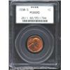 Image 1 : 1930-S 1C MS66 Red PCGS. Mintage: 24,286,0...