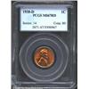 Image 1 : 1938-D 1C MS67 Red PCGS. Mintage: 20,010,0...