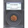 Image 1 : 1944 1C MS67 Red PCGS. Mintage: 1,435,400,...
