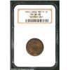 Image 1 : 1864 2C Large Motto MS66 Red and Brown NGC...