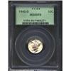 Image 1 : 1945-D 10C MS65 Full Bands PCGS. Mintage:...