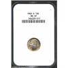 Image 1 : 1960-D 10C MS67 NGC. Mintage: 200,160,400....