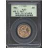 Image 1 : 1853 25C Arrows and Rays AU53 PCGS. Mintag...