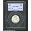 Image 1 : 1875 25C MS64 PCGS. Mintage: 4,293,500....