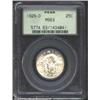 Image 1 : 1929-D 25C MS63 PCGS. Mintage: 1,358,000....