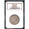 Image 1 : 1858 50C MS62 NGC. Mintage: 4,226,000....