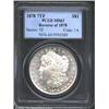 Image 1 : 1878 7TF S$1 Reverse of 1878 MS63 PCGS. Mi...