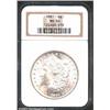 Image 1 : 1881 S$1 MS64 NGC. Mintage: 9,163,975. The...