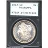 Image 1 : 1883-CC S$1 MS65 Deep Mirror Prooflike PCG...