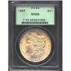 Image 1 : 1887 S$1 MS65 PCGS. Mintage: 20,290,710. T...