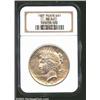 Image 1 : 1921 S$1 MS64 NGC. Mintage: 1,006,473.  Th...