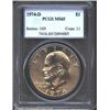 Image 1 : 1974-D $1 MS65 PCGS. Mintage: 45,517,000....