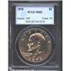 Image 1 : 1978 $1 MS65 PCGS. Mintage: 25,702,000. Th...
