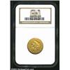 Image 1 : 1855 $5 AU50 NGC. Mintage: 117,098. The la...