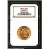 Image 1 : 1883 $10 MS63 NGC. Mintage: 208,740....