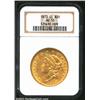 Image 1 : 1873-CC $20 AU55 NGC. Mintage: 22,410....