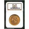 Image 1 : 1875 $20 AU58 NGC. Mintage: 295,740....