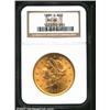 Image 1 : 1899-S $20 MS64 NGC. Mintage: 2,010,300....