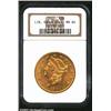 Image 1 : 1907 $20 MS64 NGC. Mintage: 1,451,864. The...