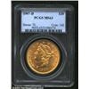 Image 1 : 1907-D $20 MS63 PCGS. Mintage: 842,250....