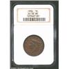 Image 1 : 1836 1C AU53 Brown NGC. Mintage: 2,111,000...