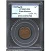 Image 1 : 1922 No D 1C Weak Reverse VG10 Brown PCGS....