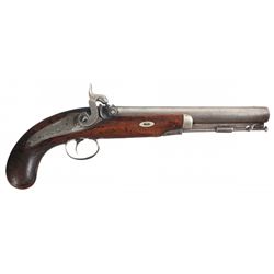 "Deringer" Marked Large Bore Percussion Pistol