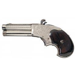 Excellent Engraved Remington Rider Magazine Pistol